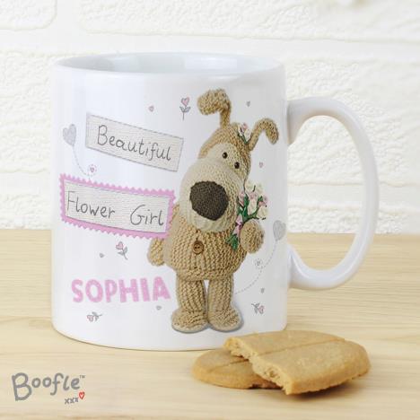 Personalised Boofle Pink Wedding Mug Extra Image 3